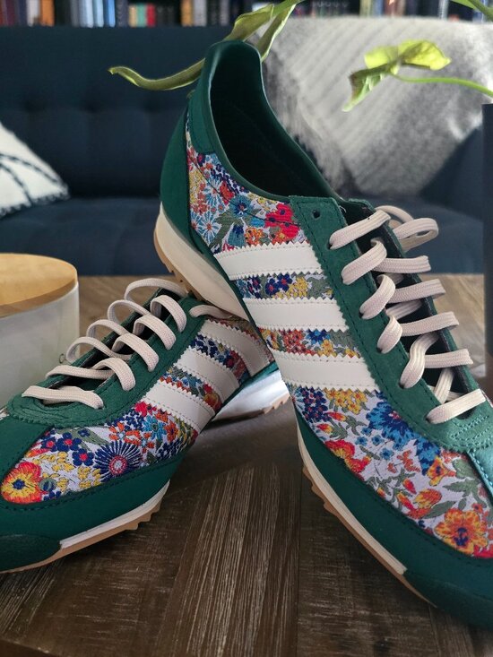 adidas Shoes - Size 8.5 - Liberty London x adidas SL72 OG Floral Embroidery W
